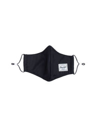 HERSCHEL SUPPLY CO. CLASSIC FITTED FACE MASK - BLACK - CLEARANCE