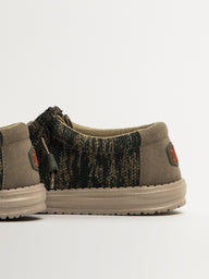 MENS HEYDUDE WALLY SOX WOODLAND CAMO