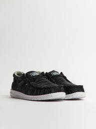 MENS HEYDUDE WALLY STRETCH - METEORITE