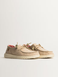 WOMENS HEYDUDE WENDY CHAMBRAY SNEAKER