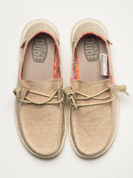 WOMENS HEYDUDE WENDY CHAMBRAY SNEAKER