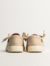 WOMENS HEYDUDE WENDY CHAMBRAY SNEAKER