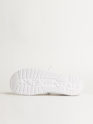 WOMENS HEYDUDE WENDY STRETCH SOX SNEAKER - WHITE