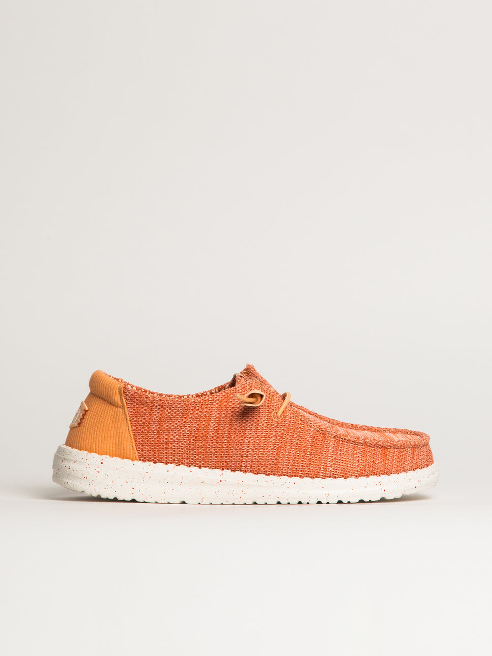 WOMENS HEY DUDE WENDY STRETCH SOX SNEAKER - PEACH