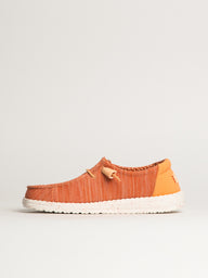 WOMENS HEY DUDE WENDY STRETCH SOX SNEAKER - PEACH