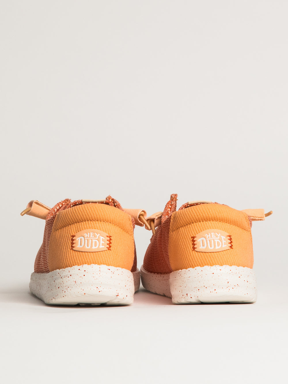 WOMENS HEY DUDE WENDY STRETCH SOX SNEAKER - PEACH