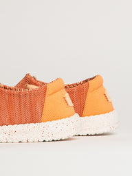 WOMENS HEY DUDE WENDY STRETCH SOX SNEAKER - PEACH