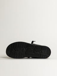 MENS HEYDUDE WALLY STRETCH SOX SLIP-ON - BLACK