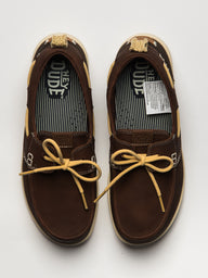 WOMENS HEY DUDE HARBOR BREEZE LO CLASSIC SANDAL - BROWN