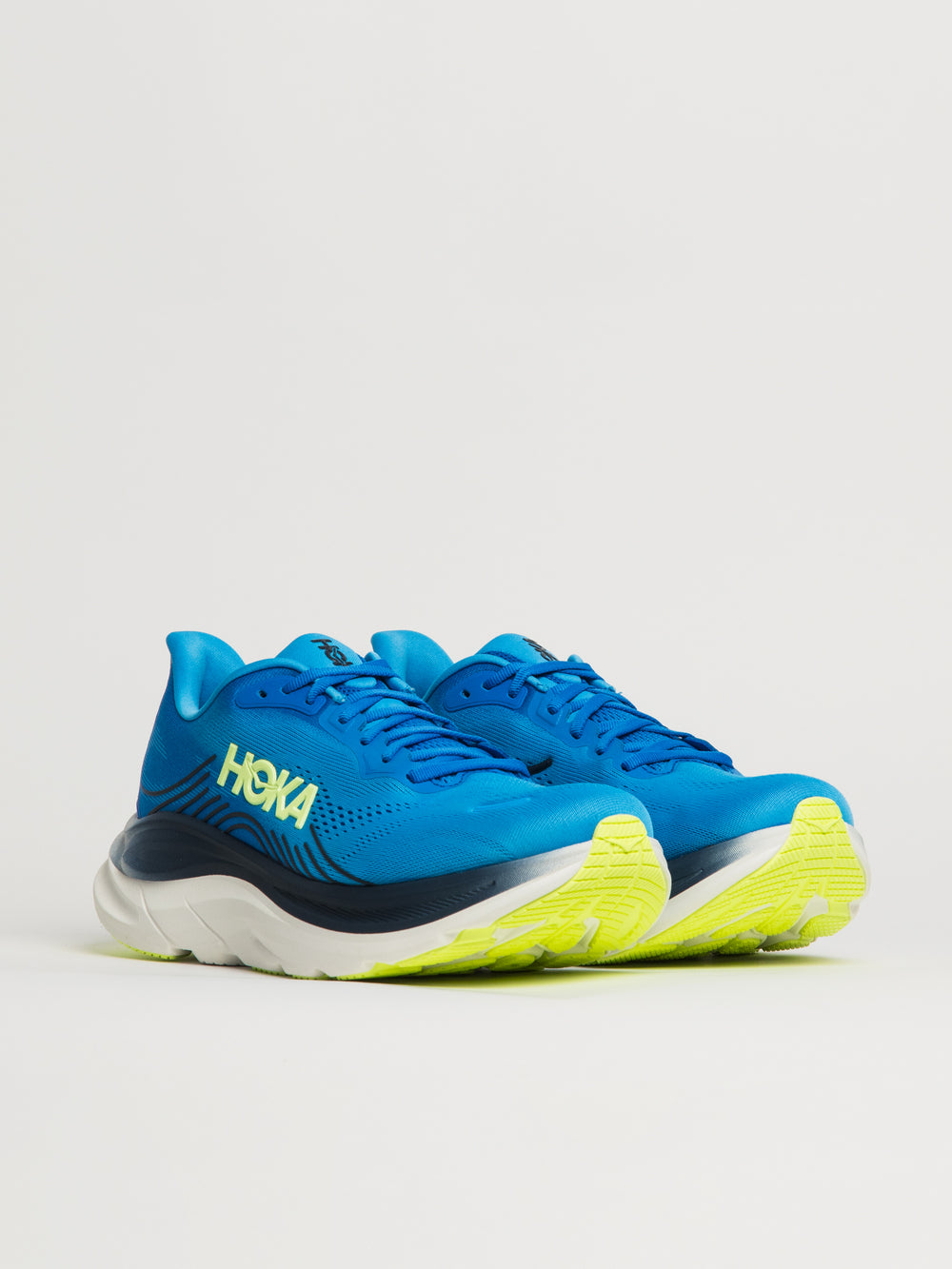 MENS HOKA CLIFTON 11 SNEAKER - BLUE