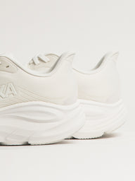 MENS HOKA CLIFTON 11 SNEAKER - WHITE