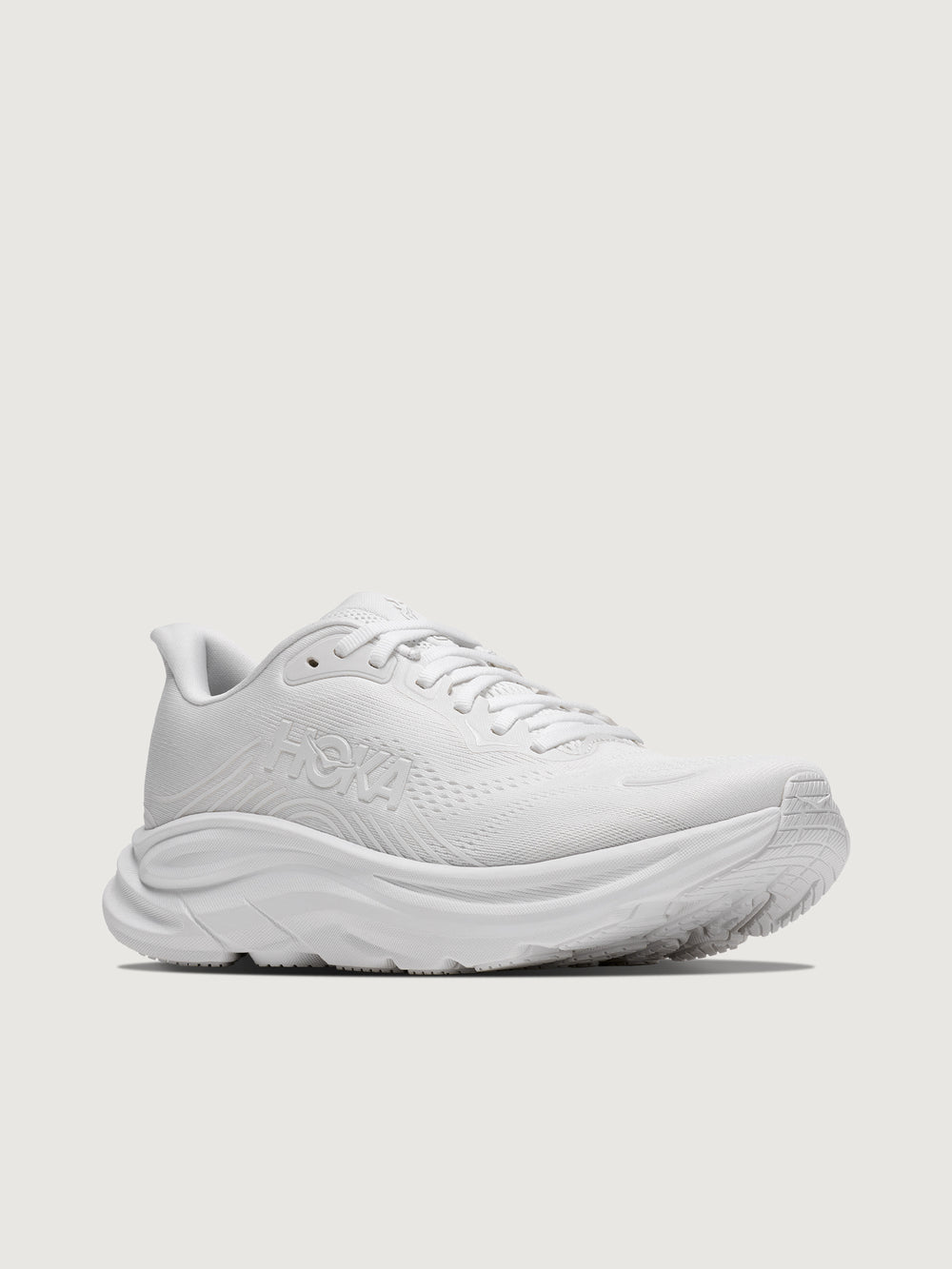 WOMENS HOKA CLIFTON 11 SNEAKER - WHITE