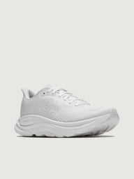 WOMENS HOKA CLIFTON 11 SNEAKER - WHITE