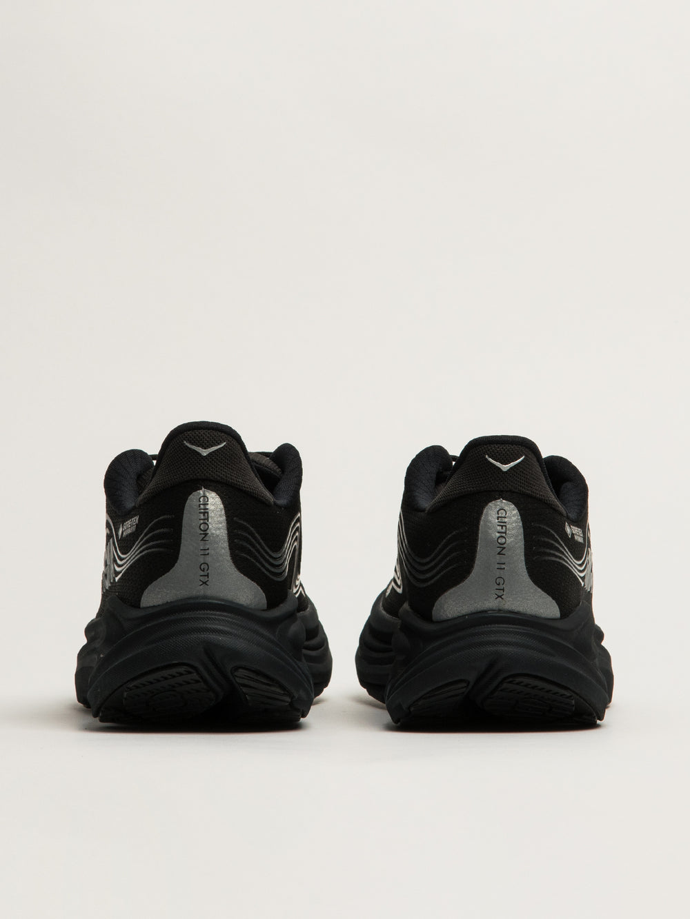 WOMENS HOKA CLIFTON II GTX - BLACK