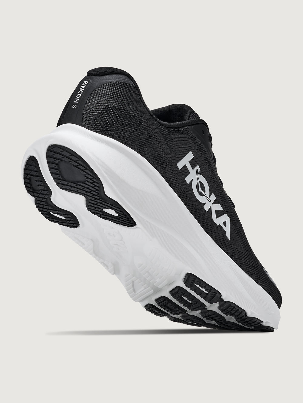 WOMENS HOKA RINCON 5 - SNEAKER - BLACK/WHITE