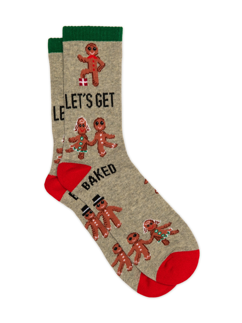 KOLBY GET BAKED SOCK - HEATHER GREY
