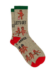 KOLBY GET BAKED SOCK - HEATHER GREY