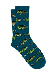 KOLBY FISH SOCK - TEAL