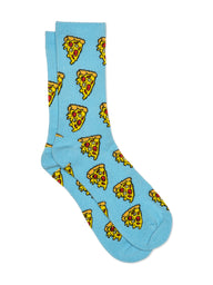 KOLBY PIZZA SOCK - LIGHT BLUE