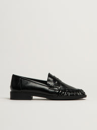 WOMENS STEVE MADDEN CREATIVE LOAFER - BLACK