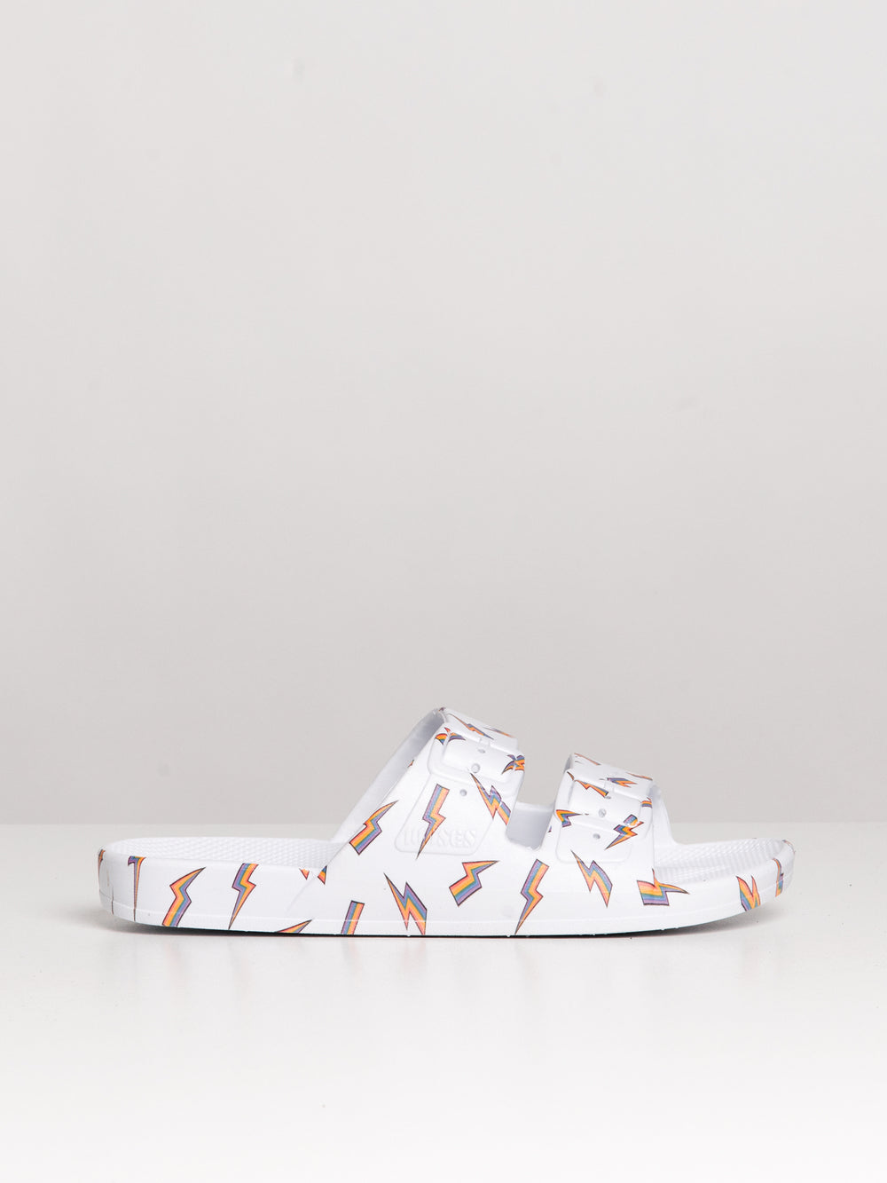 WOMENS FREEDOM MOSES FREEDOM BOLT WHITE SANDAL - CLEARANCE