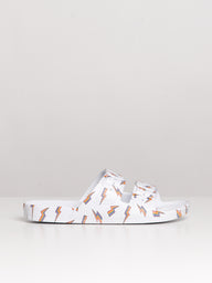 WOMENS FREEDOM MOSES FREEDOM BOLT WHITE SANDAL - CLEARANCE