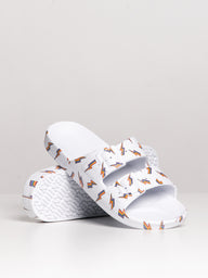 WOMENS FREEDOM MOSES FREEDOM BOLT WHITE SANDAL - CLEARANCE