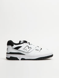 MENS NEW BALANCE THE BB550 SNEAKER - WHITE/BLACK