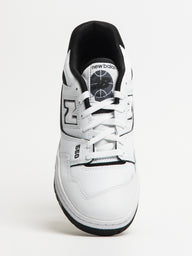 MENS NEW BALANCE THE BB550 SNEAKER - WHITE/BLACK