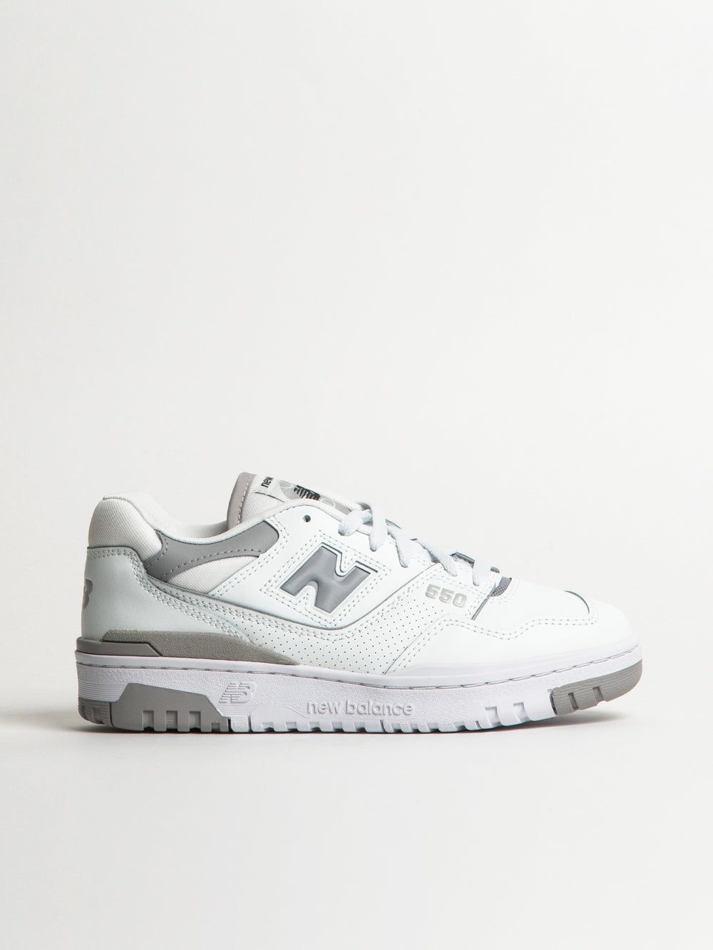 WOMENS NEW BALANCE THE 550 SNEAKER - WHITE/RAINCLOUD