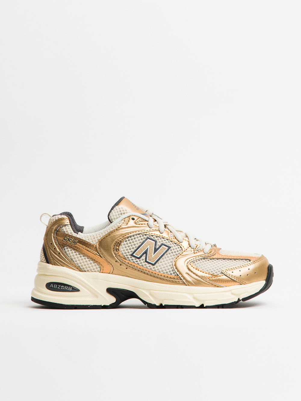 WOMENS NEW BALANCE THE 530 TURTLEDOVE/GOLD - CLEARANCE