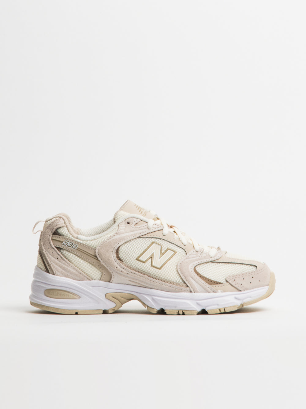 WOMENS NEW BALANCE THE 530 SEA SALT/MOONBEAM SNEAKER - CLEARANCE