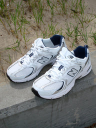 WOMENS NEW BALANCE 530 SNEAKER - WHITE/INDIGO | Blackwell Supply Co.