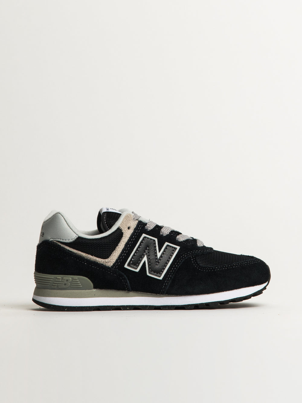 KIDS NEW BALANCE 574 KIDS - BLACK/WHITE