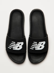 MENS NEW BALANCE THE 200 SLIDE - BLACK/WHITE