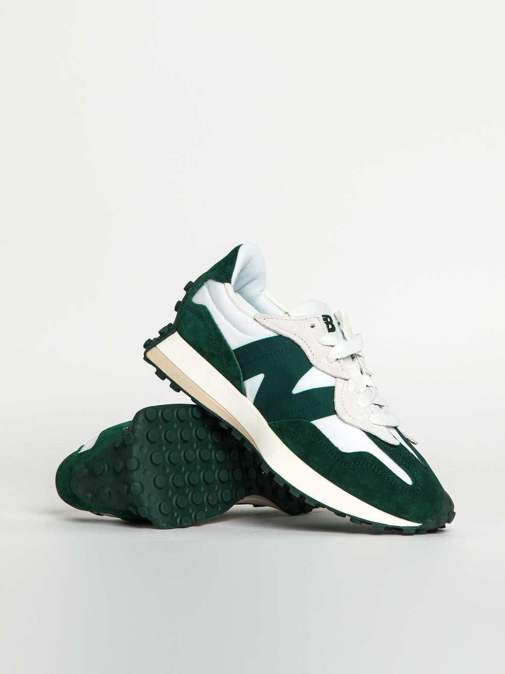 MENS NEW BALANCE THE 327 NIGHTWATCH GREEN - CLEARANCE