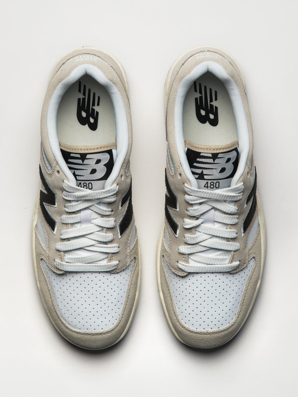 MENS NEW BALANCE THE 480L SNEAKER - SHIPYARD/BLACK