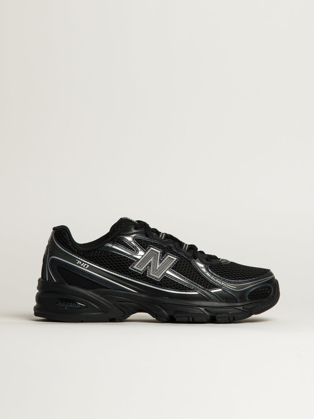 MENS NEW BALANCE THE 740 SNEAKER - BLACK
