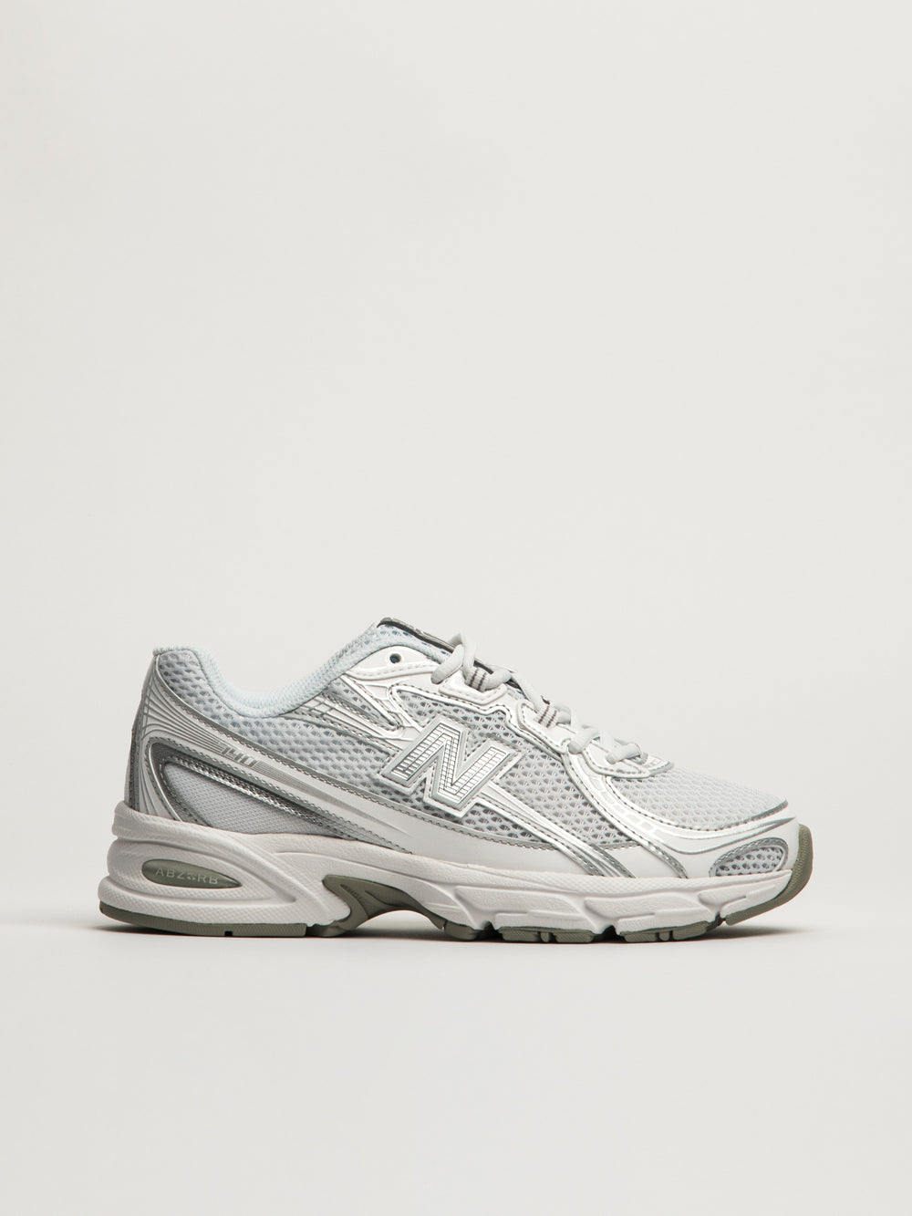 WOMENS NEW BALANCE THE 740 - WHITE METALLIC