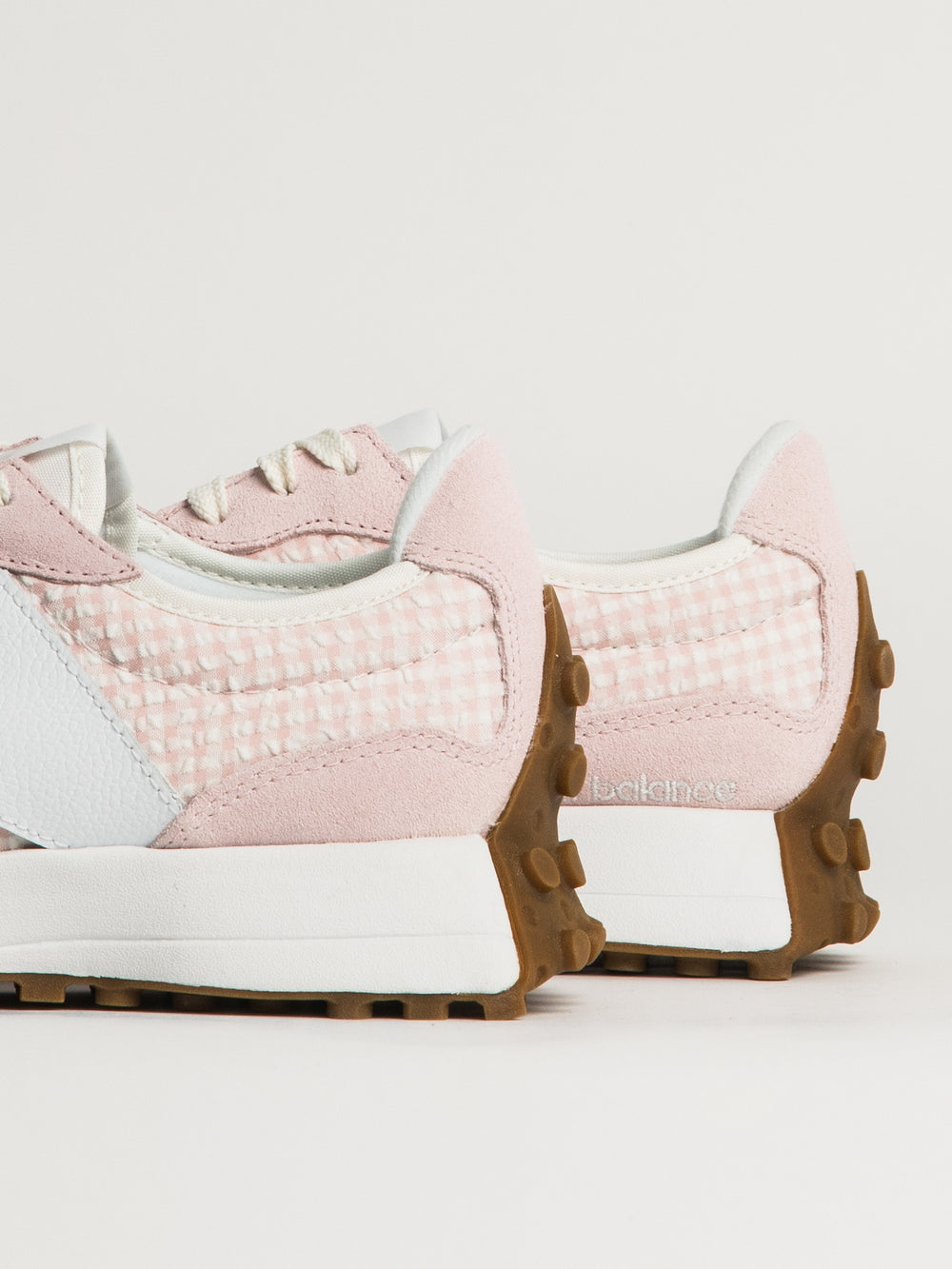 WOMENS NEW BALANCE THE 327 SNEAKER - STONE PINK