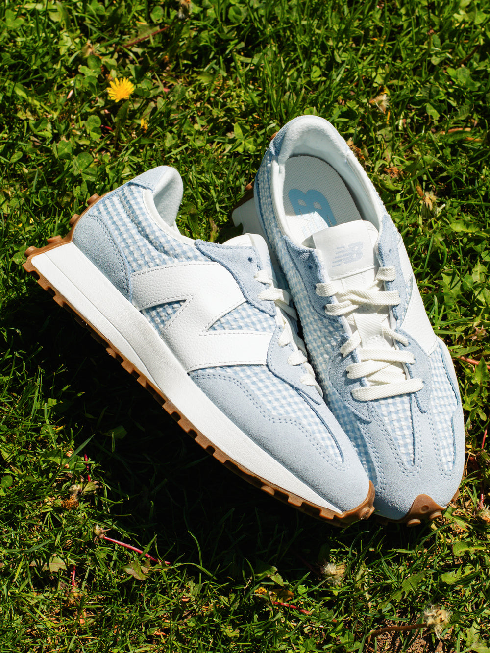 WOMENS NEW BALANCE THE 327 SNEAKER - OXFORD BLUE