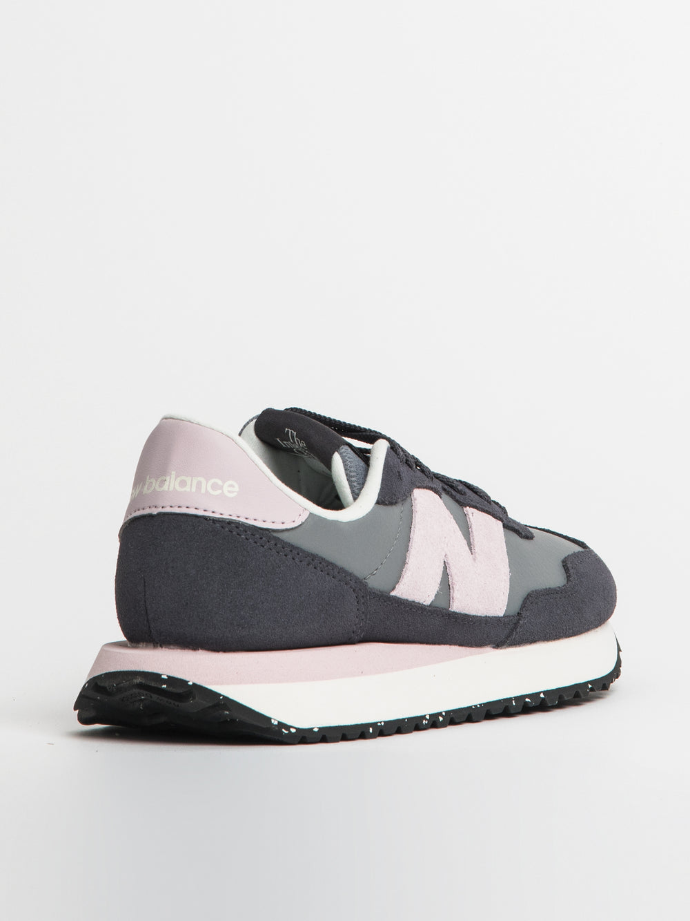 WOMENS NEW BALANCE THE 237 SHADOW GREY/SKY SNEAKER - CLEARANCE