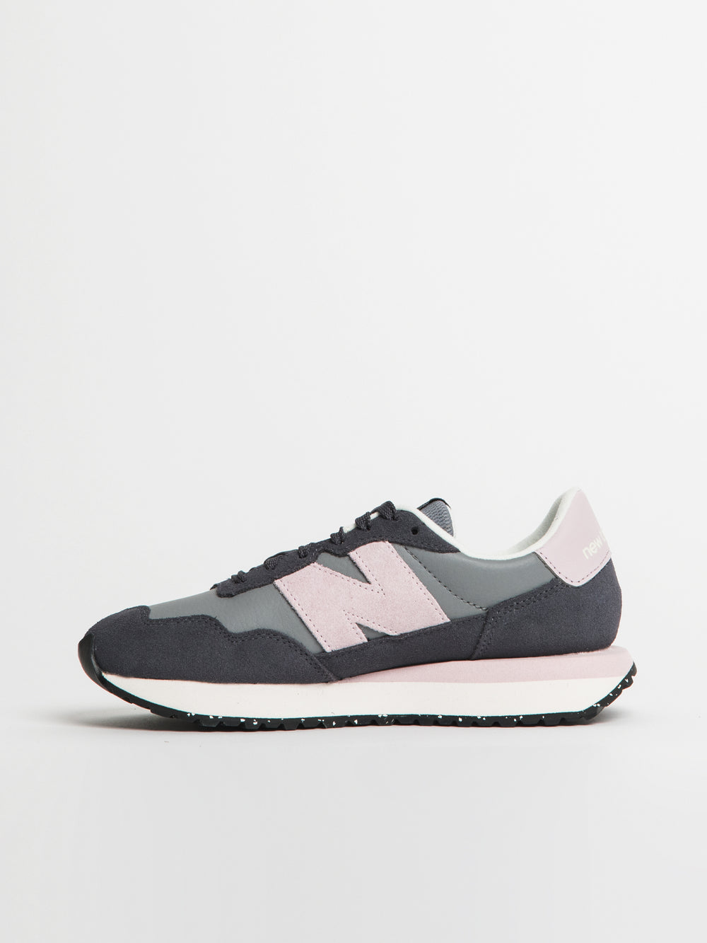 WOMENS NEW BALANCE THE 237 SHADOW GREY/SKY SNEAKER - CLEARANCE