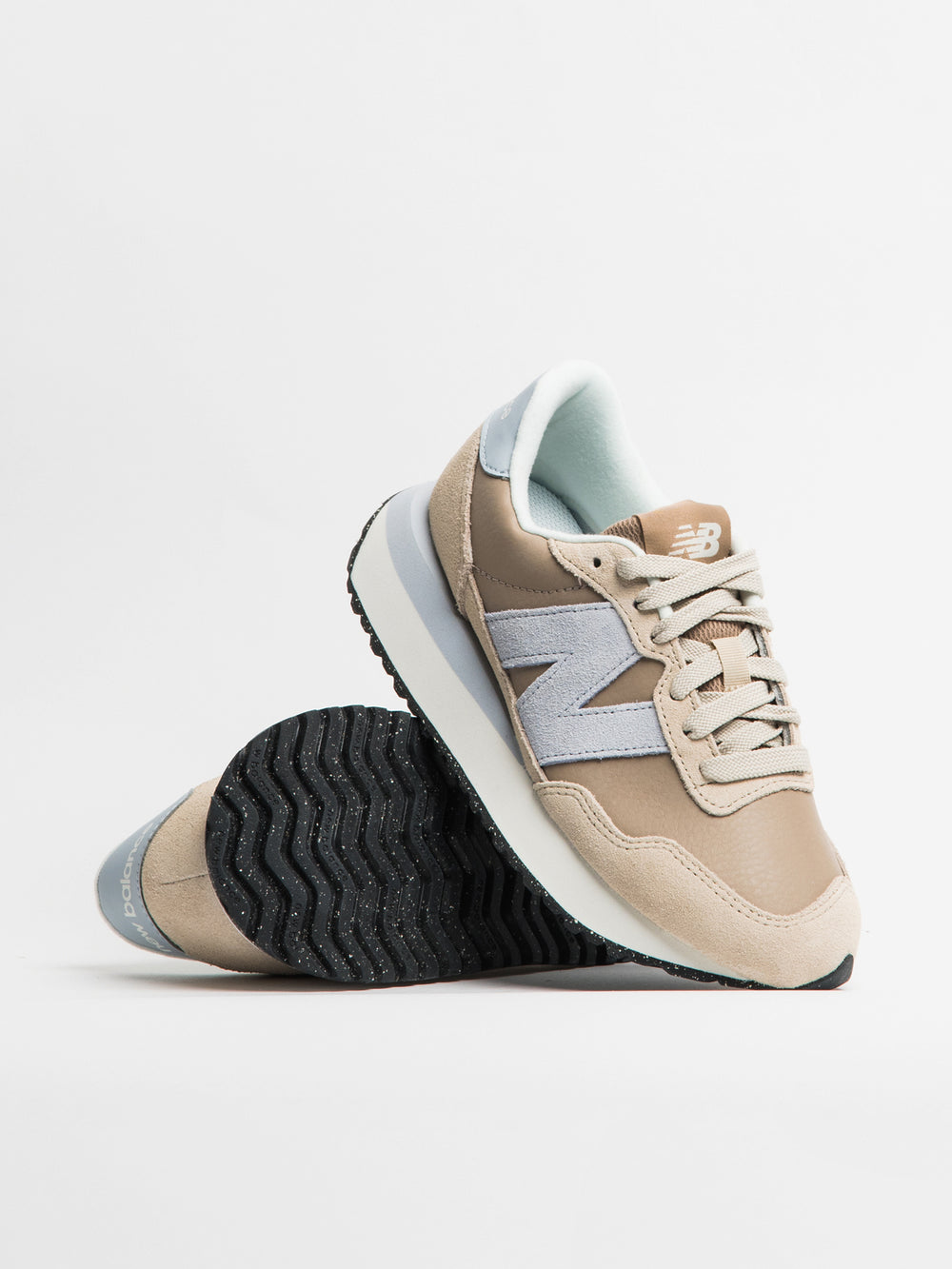 WOMENS NEW BALANCE THE 237 DRIFTWOOD/GRANITE - CLEARANCE