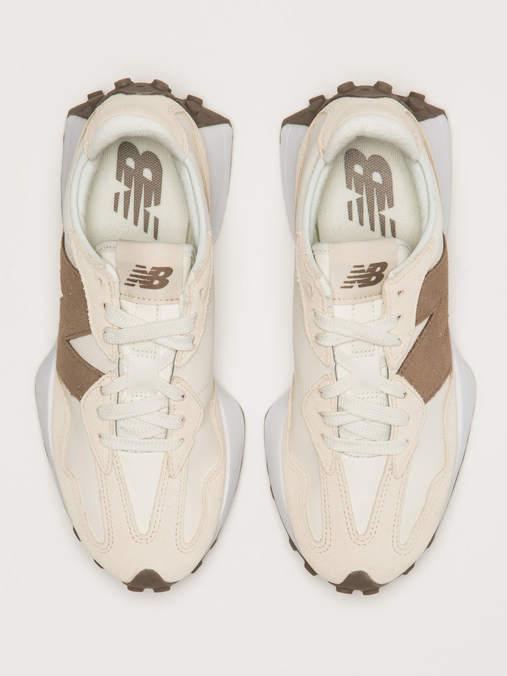 NEW BALANCE THE 327 SNEAKER - CREAM