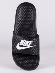 women's nike benassi slides