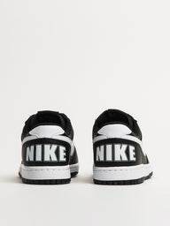 MENS NIKE BIG NIKE LOW SNEAKER - BLACK/WHITE