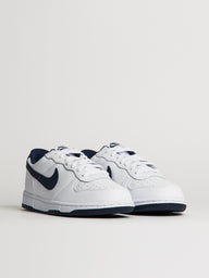 MENS NIKE BIG NIKE LOW SNEAKER - WHITE/NAVY