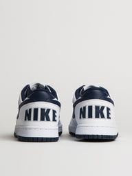 MENS NIKE BIG NIKE LOW SNEAKER - WHITE/NAVY