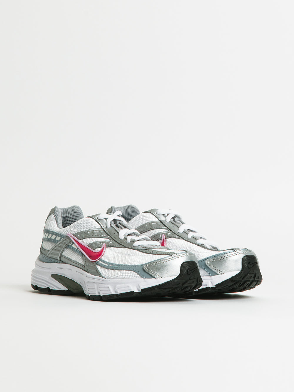 WOMENS NIKE INITIATOR - WHITE/METALLIC SILVER/CHERRY